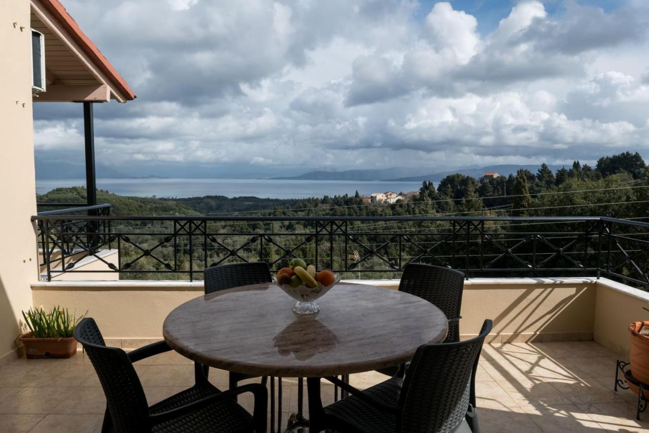 Villa Spartera Sea View By Corfuescapes Lefkímmi Buitenkant foto